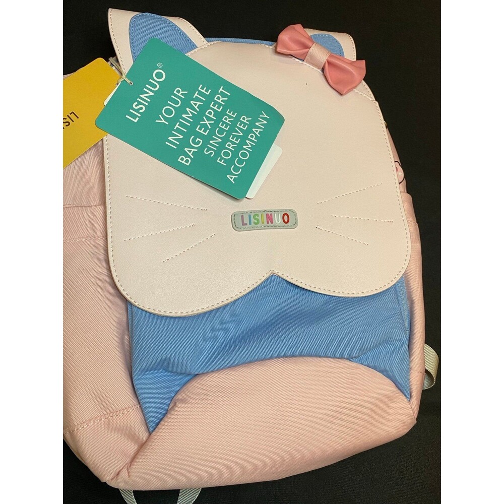 Backpack Sturdy bag NWT capacious multi compartments Thick Straps TSA approved
